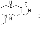 CAS#: 85798-08-9， (4aR,8aR)-4,4a,5,6,7,8,8a,9-Octahydro-5-propyl-1H-Pyrazolo[3,4-g]quinoline hydrochloride (1:1)