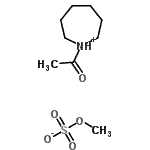 CAS#: 85851-62-3， 1-Acetylazepanium methyl sulfate