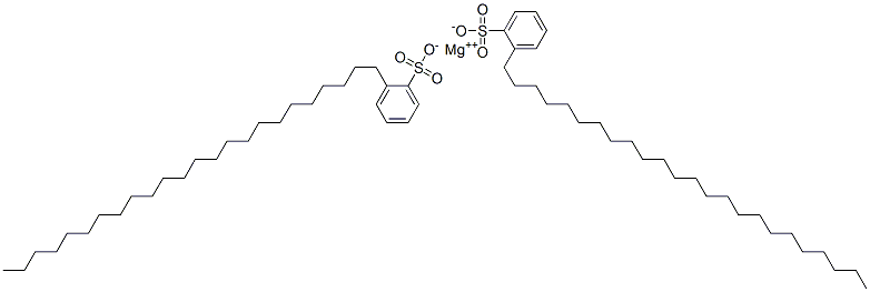 CAS 登录号：85865-93-6， 二十四烷基-苯磺酸镁盐