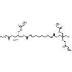CAS#: 85865-98-1， 2,17-Bis[(acryloyloxy)methyl]-2,17-bis(hydroxymethyl)-5,14,20-trioxo-4,15,19-trioxa-6,13-diazadocos-21-en-1-yl acrylate