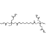 CAS#: 85866-00-8， 2,17-Bis[(acryloyloxy)methyl]-17-ethyl-2-(hydroxymethyl)-5,14,20-trioxo-4,15,19-trioxa-6,13-diazadocos-21-en-1-yl acrylate