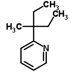 CAS#: 85895-81-4， 2-(3-Methyl-3-pentanyl)pyridine