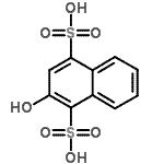CAS#: 85895-99-4， 2-Hydroxy-1,4-naphthalenedisulfonic acid