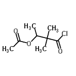 CAS#: 859082-28-3， 4-Chloro-3,3-dimethyl-4-oxo-2-butanyl acetate