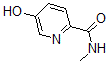 structure of CAS# 859538-76-4, 5-Hydroxy-N-Methyl-2-Pyridinecarboxamide
