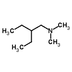 CAS#: 85996-37-8， 2-Ethyl-N,N-dimethyl-1-butanamine