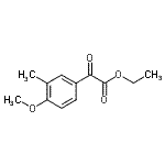 CAS#: 859979-73-0， Ethyl (4-methoxy-3-methylphenyl)(oxo)acetate