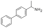 structure of CAS# 86217-82-5, alpha-Methyl-[1,1'-Biphenyl]-4-Methanamine;(1-Biphenyl-4-Ylethyl)Amine(SALTDATA: Hcl);1-(4-Biphenylyl)Ethylamine, 97%;1-BIPHENYL-4-YL-ETHYLAMINE