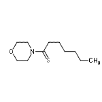 CAS#: 86239-62-5， 1-(4-Morpholinyl)-1-heptanethione