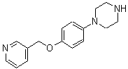 CAS#: 862471-97-4， 1-[4-(3-Pyridinylmethoxy)phenyl]piperazine