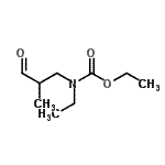CAS 登录号：863418-84-2， 乙基乙基(2-甲基-3-氧代丙基)氨基甲酸酯