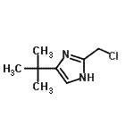 CAS#: 863477-27-4， 2-(Chloromethyl)-4-(2-methyl-2-propanyl)-1H-imidazole