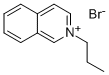 structure of CAS# 86377-01-7, 1-n-Propylisoquinolinium Bromide;1-N-PROPYLISOQUINOLINIUM BROMIDE;2-PROPYLISOQUINOLINIUM BROMIDE