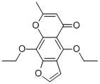 CAS#: 86397-43-5， 4,9-Diethoxy-7-Methyl-Furo[3,2-g]Chromen-5-One