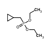 结构式 CAS# 863975-37-5, 二乙基(环丙基甲基)膦酸酯