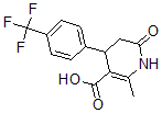 CAS#: 864082-33-7， 1,4,5,6-Tetrahydro-2-Methyl-6-Oxo-4-[4-(Trifluoromethyl)Phenyl]-3-Pyridinecarboxylic Acid