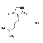 CAS#: 86503-25-5， 3-[3-(Dimethylamino)propyl]-2,4-imidazolidinedione hydrochloride (1:1)