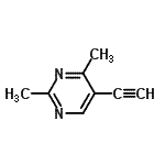 CAS#: 86521-01-9， 5-Ethynyl-2,4-dimethylpyrimidine
