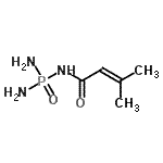 CAS#: 86548-56-3， N-(Diaminophosphoryl)-3-methyl-2-butenamide