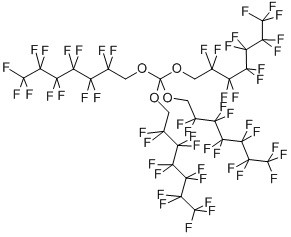 CAS 登录号：866-92-2， 四(2,2,3,3,4,4,5,5,6,6,7,7-十二氟庚基)原碳酸酯
