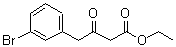 structure of CAS# 866270-04-4, Ethyl 4-(3-bromophenyl)-3-oxobutanoate;4-(3-Bromo-phenyl)-3-oxo-butyric acid ethyl ester