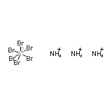 CAS#: 86638-19-9， hexabromo-Iridate(2-) ammonium (1:3)