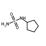 CAS 登录号：866490-18-8， (氨基磺酰基氨基)环戊烷