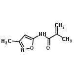 CAS#: 86685-07-6， 2-Methyl-N-(3-methyl-1,2-oxazol-5-yl)acrylamide