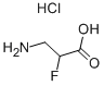 结构式 CAS# 867-84-5, 2-氟-beta-丙氨酸盐酸盐