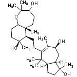 CAS#: 86748-31-4， (3R,5aR,6R,7S)-6-{2-[(1R,3aR,7S,8aR)-1,7-Dihydroxy-1,4,4,6-tetramethyl-1,2,3,3a,4,7,8,8a-octahydro-5-azulenyl]ethyl}-2,2,5a,7-tetramethyldecahydro-1-benzoxepine-3,7-diol
