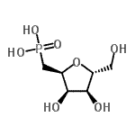 CAS#: 86762-89-2， 2,5-Anhydro-1-deoxy-1-phosphono-D-altritol