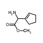 CAS 登录号：86774-60-9， 甲基氨基(1-环戊烯-1-基)乙酸酯