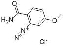 CAS#: 86780-25-8， 2-(Aminocarbonyl)-5-methoxy-Benzenediazonium