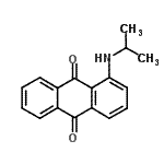 CAS 登录号：86835-91-8， 1-(异丙基氨基)-9,10-蒽醌