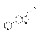 CAS#: 86869-92-3， 3-(Methoxymethyl)-7-phenyl[1,2,4]triazolo[4,3-b][1,2,4]triazine