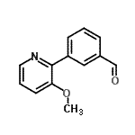 CAS#: 868992-04-5， 3-(3-Methoxy-2-pyridinyl)benzaldehyde