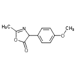 CAS#: 869470-04-2， 4-(4-Methoxyphenyl)-2-methyl-1,3-oxazol-5(4H)-one