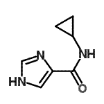CAS#: 869491-11-2， N-Cyclopropyl-1H-imidazole-4-carboxamide