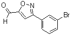 CAS#: 869496-62-8， 3-(3-Bromophenyl)-1,2-oxazole-5-carbaldehyde