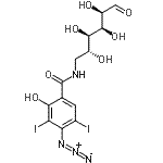 CAS#: 86979-64-8， 6-[(4-Azido-2-hydroxy-3,5-diiodobenzoyl)amino]-6-deoxy-D-glucose