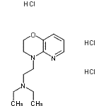 CAS#: 86979-77-3， 2-(2,3-Dihydro-4H-pyrido[3,2-b][1,4]oxazin-4-yl)-N,N-diethylethanamine trihydrochloride