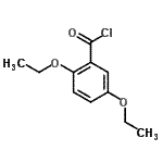 structure of CAS# 870703-51-8, 2,5-Diethoxybenzoyl chloride;2,5-Diethoxybenzoyl chloride;2,5-DIETHOXYBENZOYLCHLORIDE;638986_ALDRICH