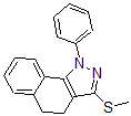 CAS#: 871110-19-9， 4,5-Dihydro-3-(Methylthio)-1-Phenyl-1H-Benz[g]Indazole