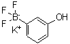 结构式 CAS# 871231-45-7, 三氟(3-羟基苯基)硼酸(1-)钾