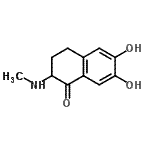 CAS#: 87128-59-4， 6,7-Dihydroxy-2-(methylamino)-3,4-dihydro-1(2H)-naphthalenone