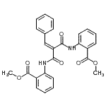 CAS#: 87285-83-4， Methyl 2-[(2-{[2-(methoxycarbonyl)phenyl]carbamoyl}-3-phenylacryloyl)amino]benzoate