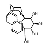 CAS#: 873302-31-9， 14-(beta-D-threo-Hexopyranosyl)-5,8,14-triazatetracyclo[10.3.1.0<sup>2,11</sup>.0<sup>4,9</sup>]hexadeca-2,4(9),5,7,10-pentaene