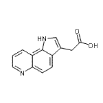 CAS#: 87361-86-2， 1H-Pyrrolo[2,3-f]quinolin-3-ylacetic acid
