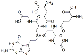 CAS#: 87367-17-7， S-(2-(N(7)-Guanyl)Ethyl)Glutathione