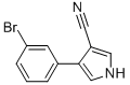 CAS#: 87388-10-1， 4-(3-Bromophenyl)-1H-Pyrrole-3-Carbonitrile